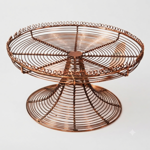 Octagonal Metal Spiderweb Cake <b>Stand</b> With <b>Hanging</b> Spiders Standing Type For Halloween Living Room Decor Storage Baskets - Product Image 6