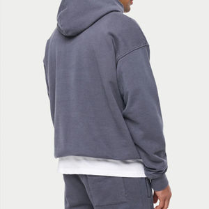 Sudadera con Capucha de Algodón y Forro Polar para Hombre con Logotipo Personalizado, Impresión Digital, para Pedidos al por Mayor y Distribución Global - Product Image 5