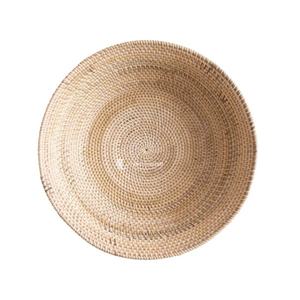 Cesta de mimbre redonda tejida a mano con base para decoración del hogar, exportación al por mayor personalizada desde Vietnam - Product Image 3