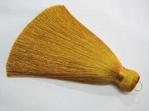 Borla de Seda Dorada Clásica al por Mayor, 1 Pieza, Borla Grande con Flecos Elegantes para Decoración o Manualidades, con OEM - Product Image 2