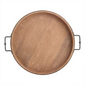 Bandeja de Servicio de Madera de Acacia 100% Ecológica, de Lujo, de Alta Calidad, para Café, Apta para Lavavajillas y Microondas - Product Image 5