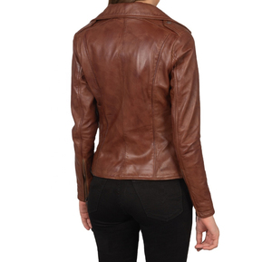 New Arrival Customized Women High Quality Fashion Jacket Women Fashion Leather Jacket Wholesale 2026 - Product Image 3