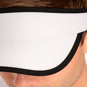 Visera Deportiva Unisex Blanca con Protección UV, Ajustable, Ligera, para Verano, Aire Libre, Correr, Tenis, Golf, Ciclismo, Uso Diario - Product Image 5