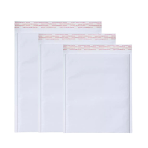 Sobres de Papel Kraft Blanco Reciclado para Envíos, Embalaje Ecológico al por Mayor, Bolsas de Correo con Burbujas, Sobres para Envíos Express - Product Image 1