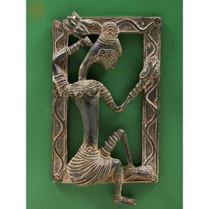 Handmade 6-Inch <b>Small</b> Vintage Tribal <b>Mirror</b> Lady Home Decor Wall Hanging Item - Product Image 1
