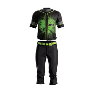 High Quality <b>Baseball</b> Uniform Men Custom Logo Jersey Pants <b>Set</b> Team Wear Wholesale Supplier - Product Image 1