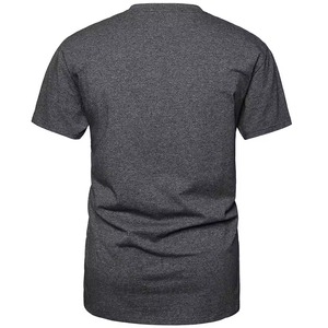 Men's Slim Fit T-<b>Shirt</b> Polyester/Cotton O-Neck Short Sleeve Plain Eco-Friendly Breathable <b>Summer</b> <b>Shirt</b> - Product Image 5