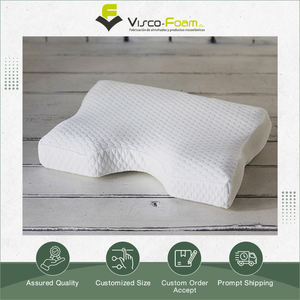 Almohada de Cama de Espuma Viscoelástica de Excelente Calidad, Relleno de Poliéster/Algodón Natural, Venta Mundial para Compradores Mayoristas - Product Image 4