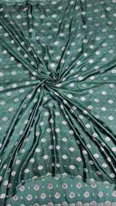 Tela brocada de seda satinada modal exclusiva - Product Image 4