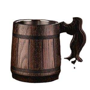 แก้วไม้ทำมือพร้อมหลอดดูด คุณภาพพรีเมียม ดีไซน์ทันสมัย สำหรับชา กาแฟ ไวน์ เบียร์ สีสันปรับแต่งได้ ผลิตโดย Falak World Export - Product Image 5