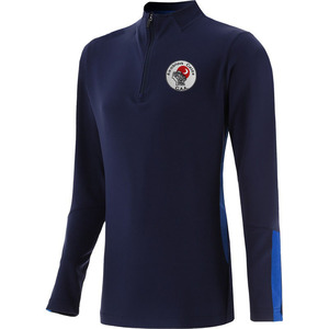 High Street Style GAA Hurling Hommes 1-4 Demi Zip Tops Haute Qualité Hoodies Sweats Solide Motif Avant Brodé Fermeture Éclair - Product Image 1