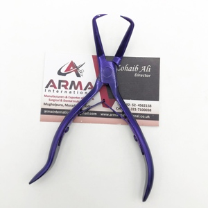 Plasma Blue High Quality Stainless Steel <b>Micro</b> Ring Keratin Bonding Removal Tool Hair <b>Extension</b> Pliers Multi-Functional - Product Image 5