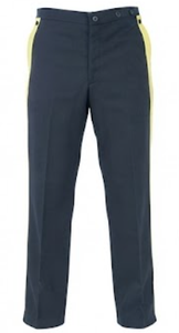 Contrast Stripe Men Trousers Straight Leg Casual <b>Pants</b> Custom Requirement Logo Workwear Uniform Bottoms - Product Image 2