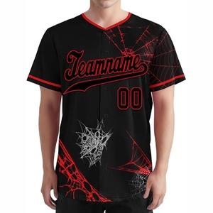 Maillot de baseball en sublimation, tissu doux, vêtements de sport pour les sports de compétition et les activités de plein air - Product Image 3
