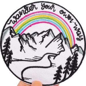 Nouveaux patchs personnalisés de créateur, badges, patchs brodés avec logo de marque, dernières conceptions de patchs brodés à coudre pour vêtements et chapeaux 2025 - Product Image 1