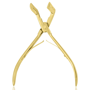Professional Stainless Steel Tape-In Hair Extension Plier Gold Clamp <b>Tool</b> for Tape-In Extensions Hair Extension Clamp <b>Tools</b> - Product Image 1