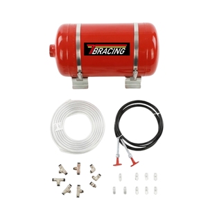 Sistema de Supresión de Incendios Automático para Autos de Carreras TBRACING FE-02, 4.25L, Cilindro de 330mm de Longitud, 8.5kg, Homologado CE/FIA, Acero al Carbono - Product Image 2