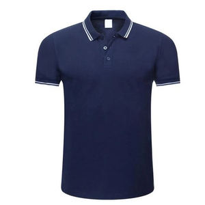Polo homme en coton et polyester de haute qualité avec logo personnalisé, polos de golf, vêtements de sport tendance, t-shirt à col pour homme - Product Image 6