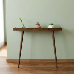 Mesa Consola de Madera para Sala de Estar, Elegante Mesa Auxiliar para Entrada, Pasillo, Recibidor, Dormitorio y Oficina - Product Image 6