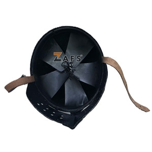 Casco Vikingo Medieval Hecho a Mano, Armadura de Caballero de Acero Suave con Detalles en Latón, Correa de Cuero Ajustable para Adultos - Product Image 6