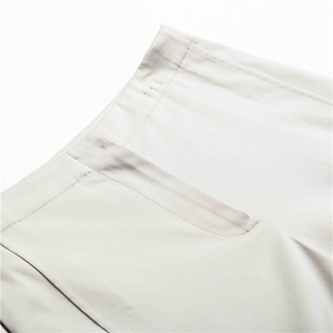 ODM últimos pantalones transpirables de color beige para damas - Product Image 6