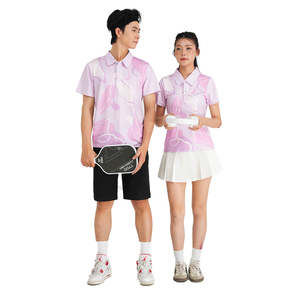 เสื้อกีฬาโพลีเอสเตอร์พิมพ์ลายระบายอากาศได้ดี ปรับแต่งได้ คอเสื้อแบบยูนิเซ็กซ์ สำหรับกิจกรรมกลางแจ้ง ชุดทีม ชุดฝึกซ้อม - Product Image 2