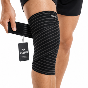 Soporte de Rodilla Webson, Ajustable, Compresión Transpirable, Protección Profesional para Levantamiento de Pesas, Entrenamiento, Fitness, Unisex - Product Image 2