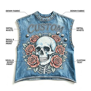 Men Tan Graphic Tank Top Sleeveless <b>Studded</b> Streetwear <b>Shirt</b> Custom Printed Casual Summer Fashion Muscle Wear - Product Image 2