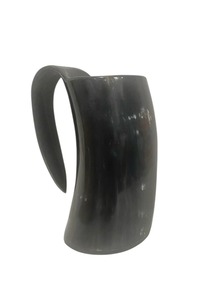Taza de Cuerno de Búfalo Hecha a Mano de Primera Calidad, Vajilla Rústica para Bar, para Coleccionistas y Uso Doméstico al Mejor Precio - Product Image 6