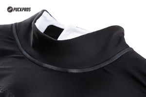 Protector de Cuello Unisex de Cuello Alto, Tejido Resistente a Cortes, Compresión, Personalizable, Ropa Interior Profesional para Jugadores de Hockey, Adultos - Product Image 4