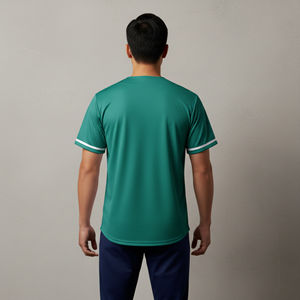 Nouveau style de maillot de baseball pour hommes avec design de sublimation personnalisable du nom de l'équipe, respirant, grande taille, manches courtes - Product Image 2