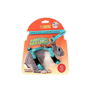 Rabbit Chest And Back <b>Leash</b> Set 1.0Cm Adjustable For Small <b>Pets</b> - Product Image 2