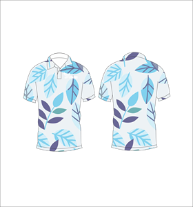 เสื้อโปโลพิมพ์ลายใบไม้เท่ๆ เสื้อกอล์ฟสั่งทำพิเศษ แขนสั้น ระบายอากาศได้ดี เสื้อผ้ากีฬาทีมลำลอง - Product Image 4