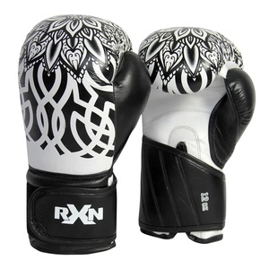 Guantes de Boxeo RXN Storm de Cuero Genuino - (BG-22) para Entrenamiento Físico en Gimnasio y Práctica Diaria de Boxeo - Product Image 1