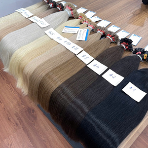 Extensions de cheveux humains à pointe kératine de haute qualité, pointe plate, cheveux Remy, double épaisseur, aspect naturel, en stock - Product Image 4