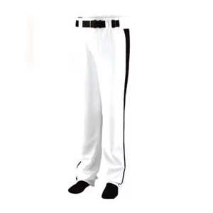 Conjunto de Uniforme de Béisbol Personalizado para Equipo - Sudadera con Cuello en V Dorada y Pantalones Deportivos (Poliéster Unisex) - Product Image 6