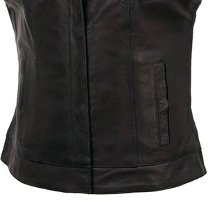 เสื้อกั๊กหนังผู้ชายขายดี ระบายอากาศได้ดี ดีไซน์โดดเด่น น้ำหนักเบา - Product Image 6