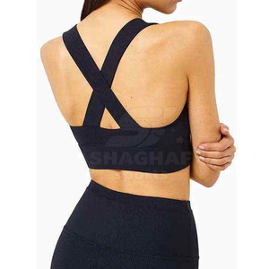 Soutien-gorge de sport pour femme, tissu à séchage rapide, maintien élastique élevé, idéal pour la course à pied et les activités de gym - Product Image 2