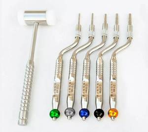 Professional Dental Sinus Lift Implant Surgery Kit Osteotomes Bone Graft Instruments with Mallet By <b>Blush</b> Surgical - Product Image 3