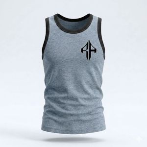 Customized Design Technics <b>Printed</b> <b>Material</b> 100%Cotton Men's Tank Style Causal Premium Quality by RIVIAN ATLANTIC - Product Image 2