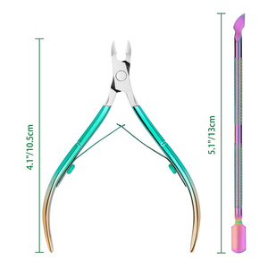 Vente en gros de pinces à cuticules en acier inoxydable avec logo personnalisé, coupe-ongles de haute qualité, pinces à cuticules pour la beauté - Product Image 2