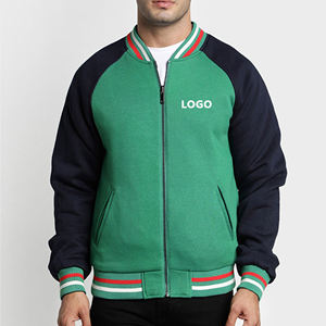 Veste de baseball personnalisée OEM pour hommes, pour les équipes de basketball et de baseball des lycées, veste bomber brodée de style hip-hop pour l'hiver - Product Image 6