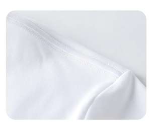 T-shirt en coton pur uni avec logo personnalisé, coupe ample, poids lourd 230 g/m², couleur unie, manches courtes, t-shirts d'été pour hommes et femmes - Product Image 4