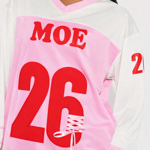 Maglia da Football Americano Personalizzata Premium per Donna, Oversize in Rete, con Numero Ricamato, Pesante, Stile Americano - Product Image 3