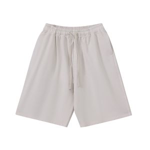 Shorts de sport et de course pour hommes grandes tailles 100% Coton Décontracté Cordon de serrage Taille élastique Motif géométrique Respirant Brodé Haute qualité - Product Image 1