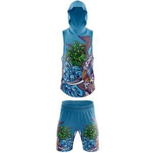 Opciones personalizables para colores y diseños de equipo. Uniforme de fútbol 7V7 con paneles de malla transpirable. Uniforme de fútbol 7V7. - Product Image 2