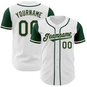 Venta al por mayor de camisetas de béisbol personalizadas con MOQ bajo, camisetas deportivas personalizadas, ropa deportiva personalizada para marcas deportivas estadounidenses al por mayor. - Product Image 2