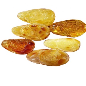 Ambra naturale foglie di gioielli fatti a mano/<span class=keywords><strong>Rose</strong></span> carving cognac colore ambra gioielli scultura - Product Image 1