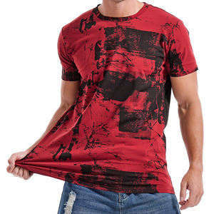 Camiseta de algodón con cuello redondo, diseño de alta calidad, estilo casual, camiseta con cuello redondo, nueva llegada - Product Image 4