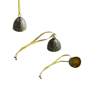 Antique Little <b>Heart</b> Design <b>Hanging</b> Bell for Festive Christmas Diwali Home Decor Metal <b>Hanging</b> Ornament Design - Product Image 4